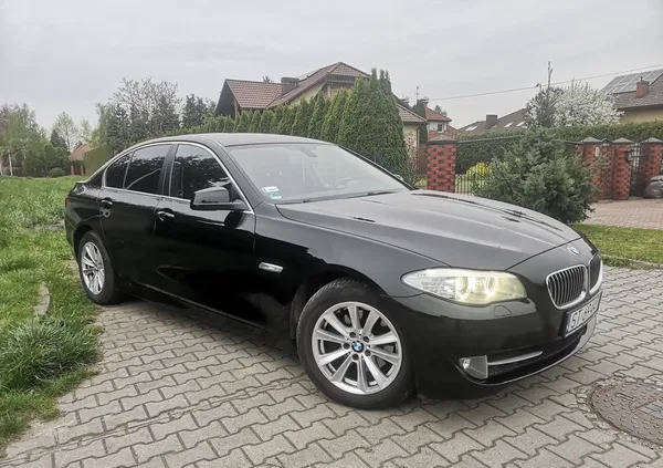 śląskie BMW Seria 5 cena 58900 przebieg: 143000, rok produkcji 2013 z Tychy